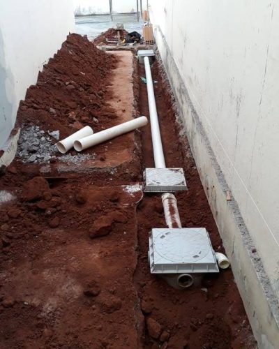 Esgoto residencial